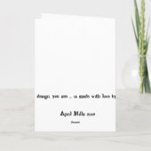 ～My Mechanicalハート～ カード (裏面)