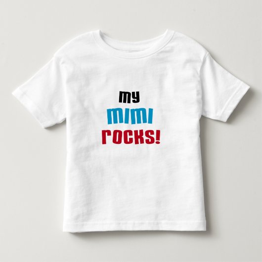 My Mimi Rocks Tシャツ&ギフト トドラーTシャツ (正面)