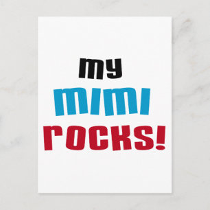 My Mimi Rocks Tシャツ&ギフト ポストカード