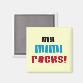 My Mimi Rocks Tシャツ&ギフト マグネット (正面/裏面)