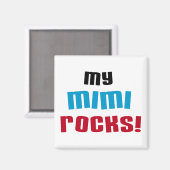 My Mimi Rocks Tシャツ&ギフト マグネット (正面/裏面)
