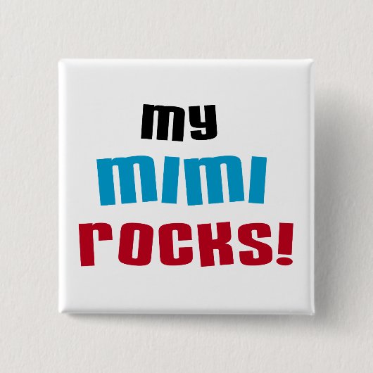 My Mimi Rocks Tシャツ&ギフト 缶バッジ (正面)
