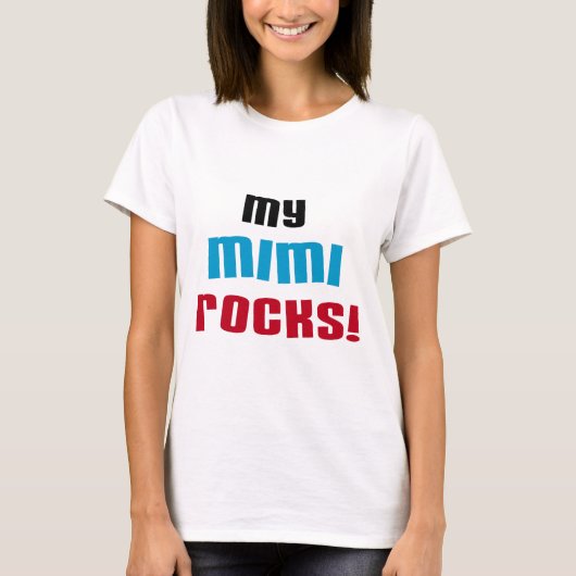 My Mimi Rocks Tシャツ&ギフト Tシャツ (正面)