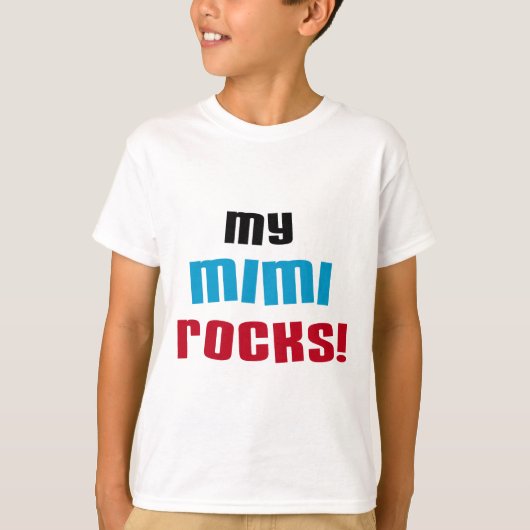My Mimi Rocks Tシャツ&ギフト Tシャツ (正面)