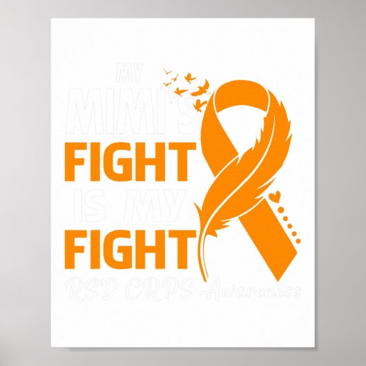 My Mimi's Fight Is My Fight Rsd Crps Awareness Fea ポスター (正面)