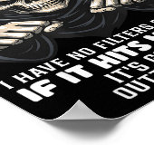 My Mind Is A Dangerous Place But My Mouth Is Worse ポスター (角)