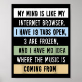 My Mind Is Like A Internet Browser  ポスター (正面)