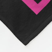 My Mom Beat Breast Cancer Like A Boss Warrior Surv フリースブランケット (角)