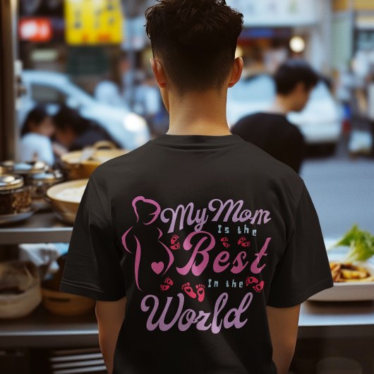 My Mom is Best Mom Tシャツ