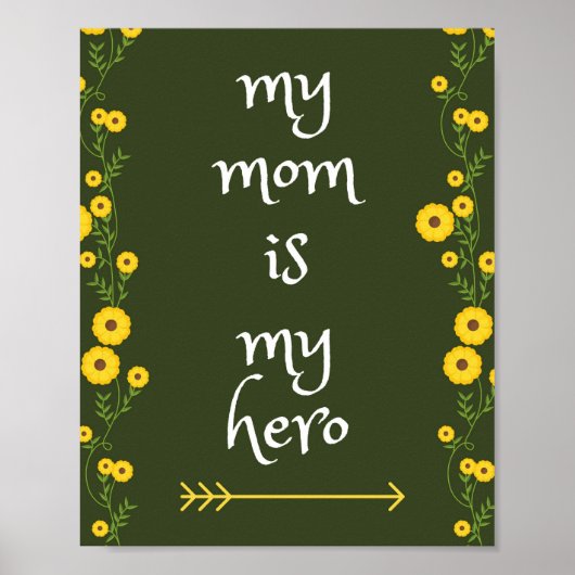 My mom is my hero ポスター (正面)