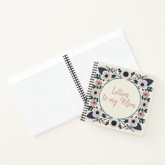 My Mom Keepsake Journalへのフローラ ノートブック (内部)