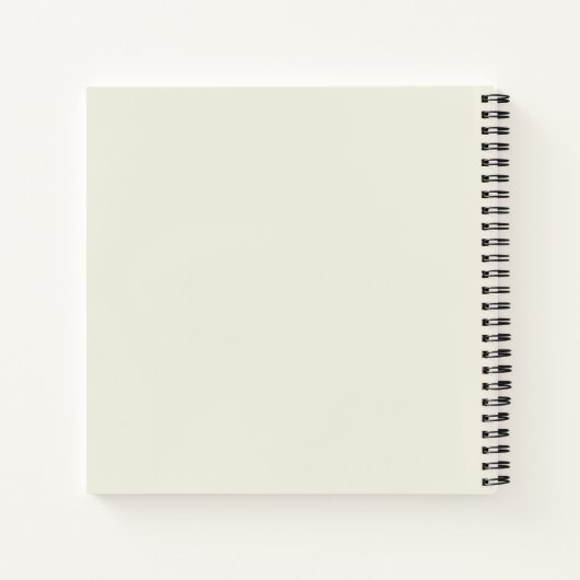 My Mom Keepsake Journalへのフローラ ノートブック (裏面)