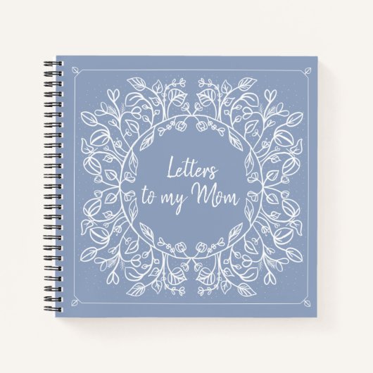 My Mom Keepsake Journalへのフローラ ノートブック (正面)