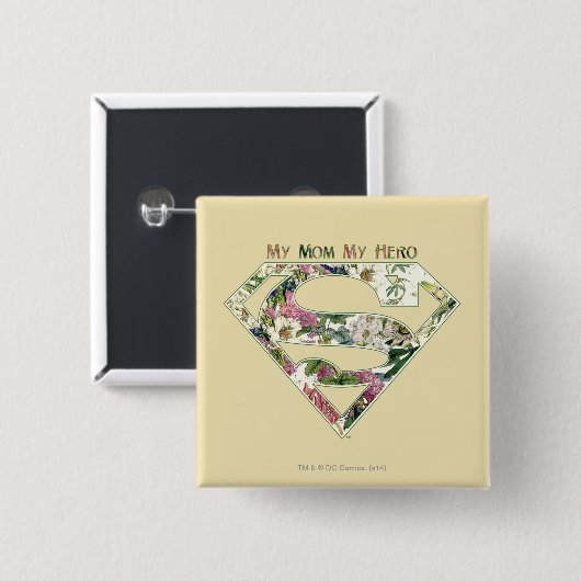 My Mom My Hero 缶バッジ (正面&裏面)