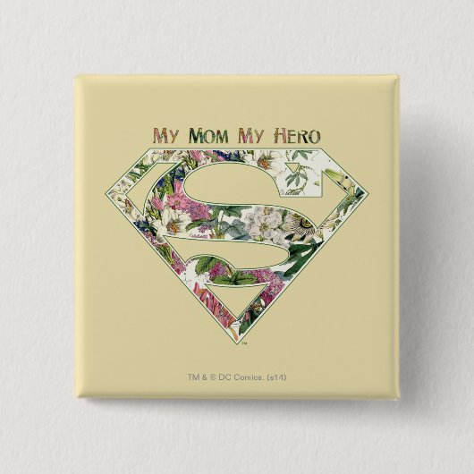 My Mom My Hero 缶バッジ (正面)