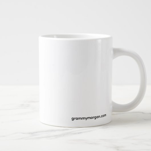 My Mommy is so special She works hard every night. ジャンボコーヒーマグカップ (右)