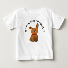 My Monthly Hapiness magic rabbit ベビーTシャツ