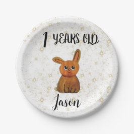 My Monthly Hapiness magic rabbit ペーパープレート