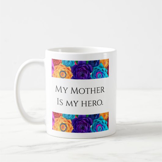 My Mother is My Hero Mug コーヒーマグカップ (左)