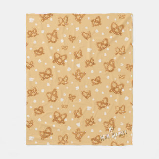 My Movie Blanket - Pretzels & Popcorn Snacks フリースブランケット