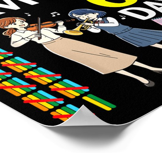 My Music Teacher Survived 67 Days Of Me Student Ba ポスター (角)