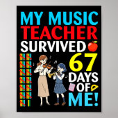 My Music Teacher Survived 67 Days Of Me Student Ba ポスター (正面)