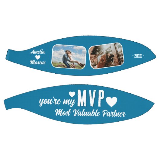 My MVP最も価値のあるパートナーおもしろいの2枚の写真 バスケットボール (パネル)