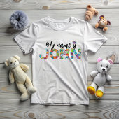 My name is  ベビーTシャツ