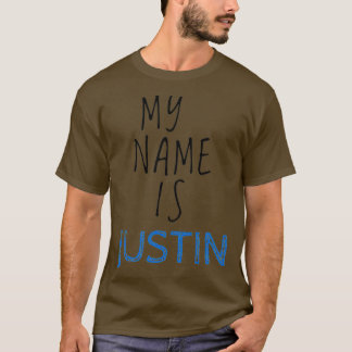 My Name Is Justin Tシャツ