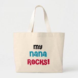My Nana Rocks Tシャツ&ギフト ラージトートバッグ
