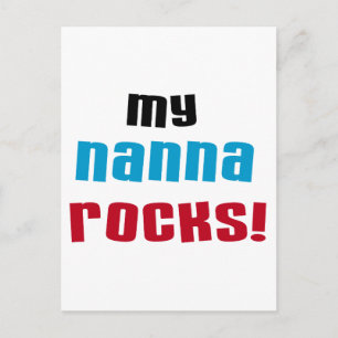 My Nanna Rocks Tシャツ&ギフト ポストカード