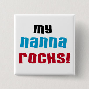 My Nanna Rocks Tシャツ&ギフト 缶バッジ