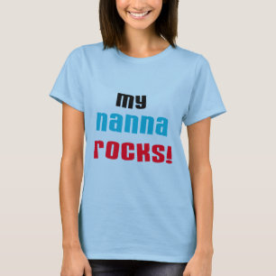 My Nanna Rocks Tシャツ&ギフト Tシャツ