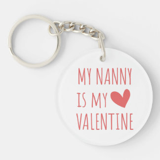 My Nanny is my Valentine キーホルダー