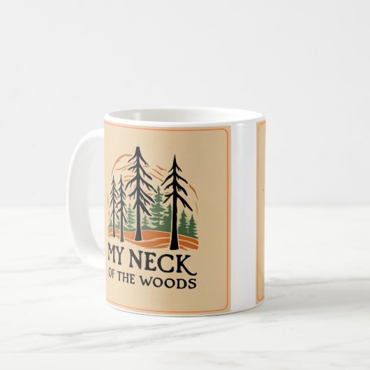 My Neck of the Woods Basic Mug (11oz) コーヒーマグカップ (正面左)