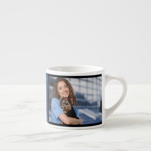 My Needs Coffee & My Dog Photo Mug Cup エスプレッソカップ (右)