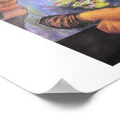 My New Dress - collage - Mona Lisa in a Monet Dres ポスター (角)