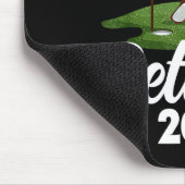 My New Office Retired 2026 Golf Retirement Golfer  マウスパッド (コーナー)