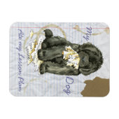 My Newfoundland 食べ My Lesson Plan マグネット (横)
