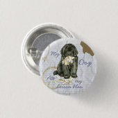 My Newfoundland 食べ My Lesson Plan 缶バッジ (正面&裏面)