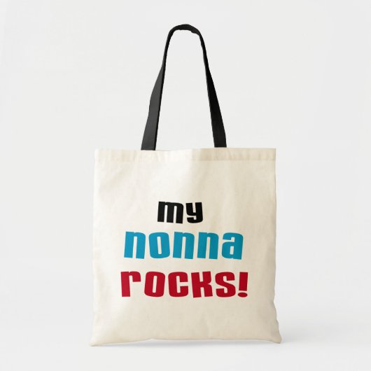 My Nonna Rocks Tシャツとギフト トートバッグ (正面)