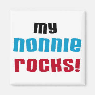 My Nonnie Rocks Tシャツ&ギフト マグネット