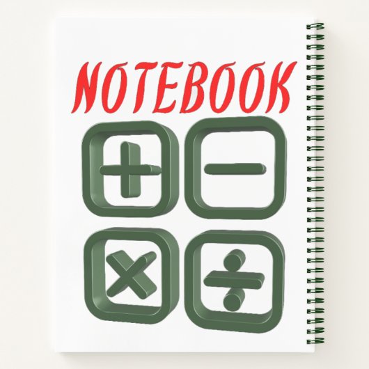 My Notebook planner  ノートブック (裏面)