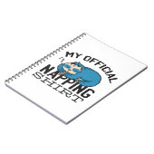 My official napping shirt - Lazy sleeping Sloth ノートブック (左側)