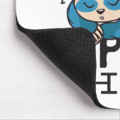 My official napping shirt - Lazy sleeping Sloth マウスパッド (コーナー)