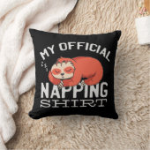 My official napping shirt Sloth クッション (ブランケット)