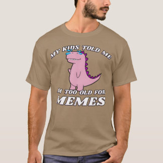 My old Me Imoo Old For Memes 80s boy Tシャツ