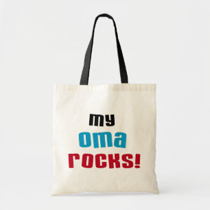 My Oma Rocks Tシャツとギフト トートバッグ