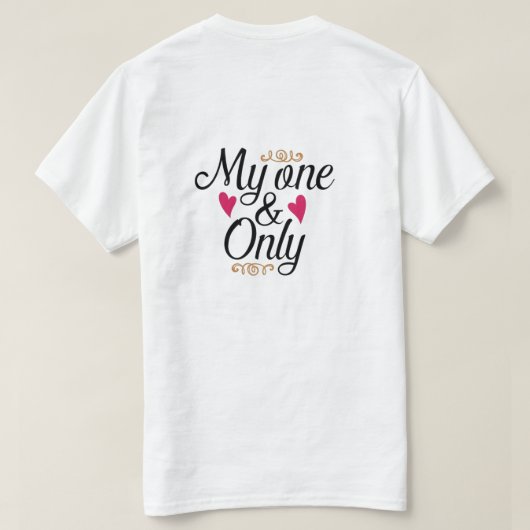My One Only  Tシャツ (デザイン裏面)
