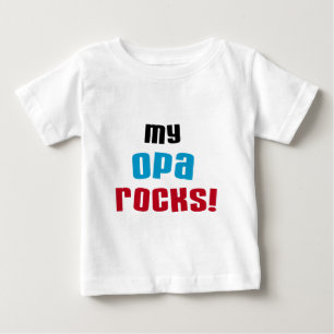 My Opa Rocks Tシャツ&ギフト ベビーTシャツ
